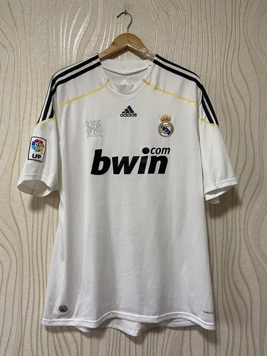 REAL MADRID 2009 2010 HOME FOOTBALL SHIRT SOCCER JERSEY ADIDAS E84352 sz XL