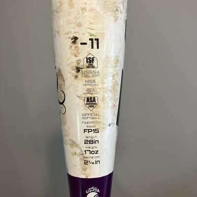 Batte Easton Synergy FP15 – Fastpitch Softball – 28" / 17oz – Drop-11
