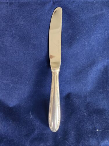 "The Ritz Carlton" engraved Vintage Silver plate Butter Knife stainless blade - Afbeelding 1 van 5