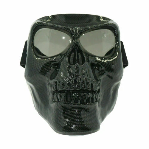 Predator Hombre Negro Máscaras y antifaces de Disfraz