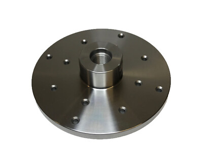 Hurricane 3" Steel Faceplate For Mini Lathes - 3/4" X 16 TPI Thread Mount, Woodturning Accessory