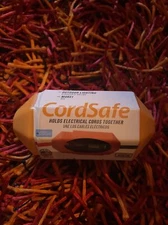 Cordsafe holds electrical cords together for construction, Christmas Etc.