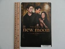 THE TWILIGHT SAGA: NEW MOON -  BLOCKBUSTER VIDEO BACKER CARD 5"X8" - NO MOVIE