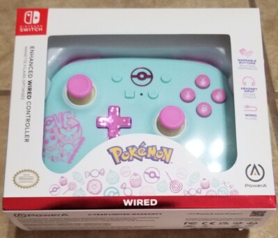 Pokemon Sweet Friends PowerA Nintendo Switch Enhanced Wired