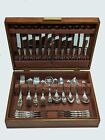 Reed & Barton Burgundy Sterling Silver Flatware Set 74pc Service for 12