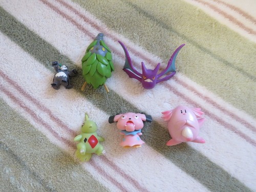 Lot of 6 Pokemon Figures (2007-2019) including Jakks CROBAT