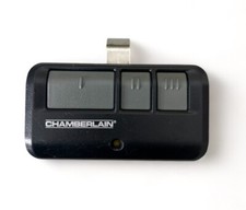 Chamberlain 953ESTD 3 Button Garage Door Remote - Black