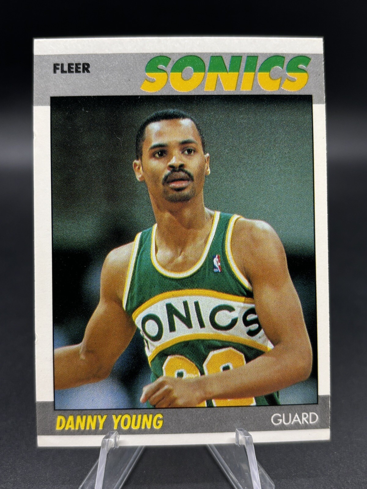 1987-88 Fleer #131 Danny Young Seattle Supersonics