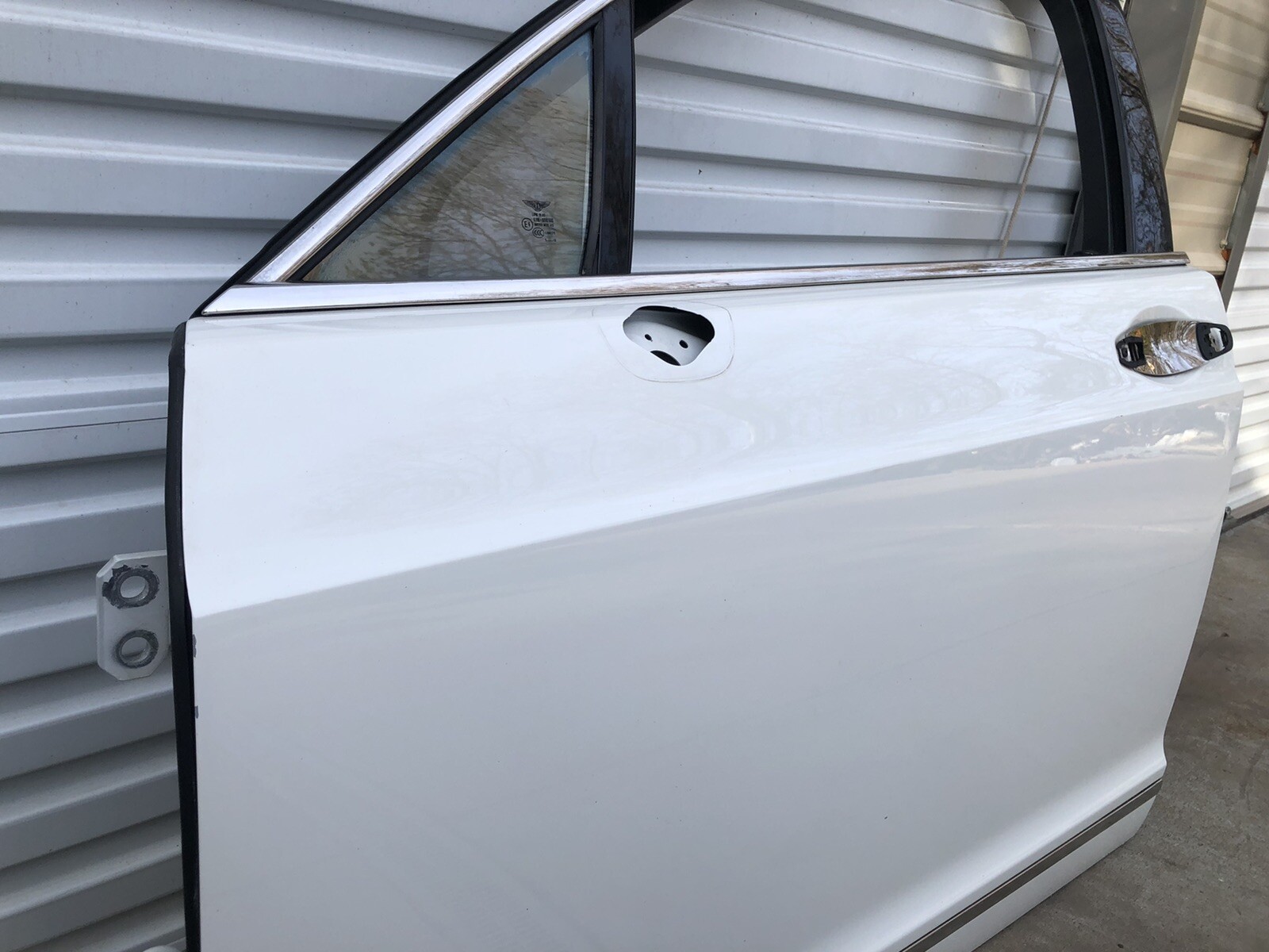 bentley flying spur driver left front door shell 2006 2007 2008 09 10 11 12