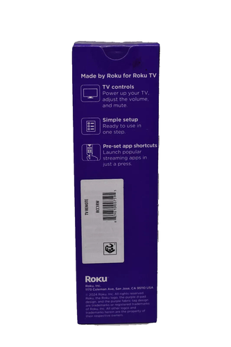 NEW Official Roku TV Remote Model #RCC1RW New Basic Model Only For Roku TVs - Picture 2 of 2