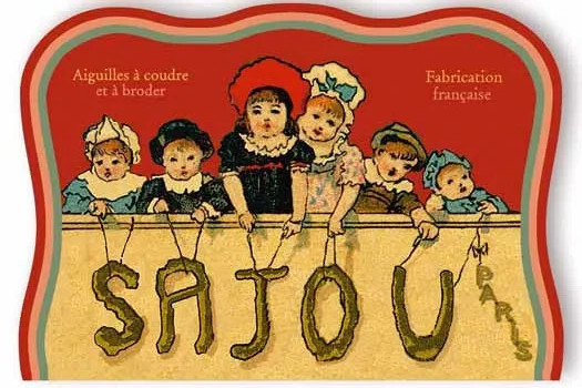 French Sajou 40 needles embroidery sewing Plomeur