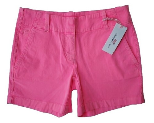 Pantalon Chino Vineyard Vines Rose Saumon - Taille 33x32 - 100% Coton Neuve Avec Étiquette
