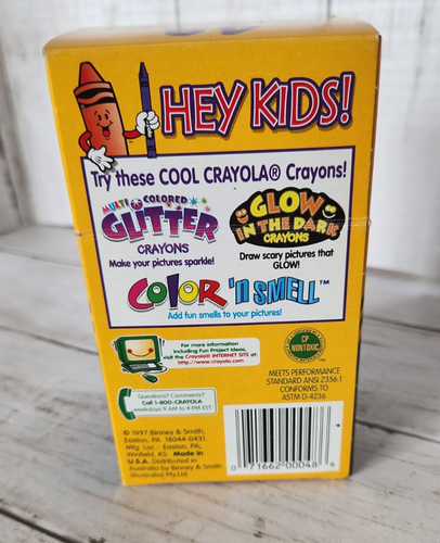 1997 Crayola Binney & Smith Buntstifte 48ct Unmellow Watermelon Rain Forest - Bild 7 von 7