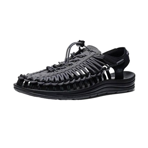 Keen Men's UNEEK Black Raven/Paisley Sneaker/Sandal Hybrid 1030574
