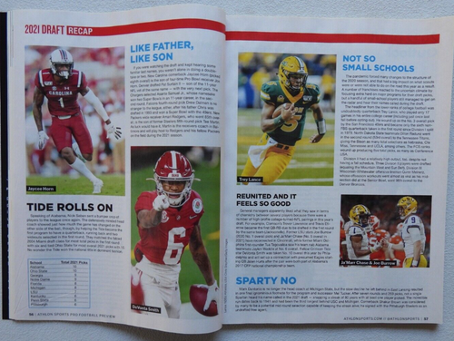 2021 Athlon Sports NFL Pro Football Preview Magazine - Picture 5 of 7