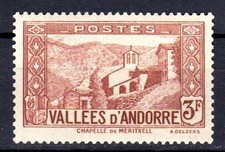 Timbre Andorre n°88 Paysage Neuf sans charnière