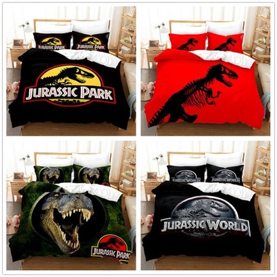 Jungen-Dekoration Dinosaurier Jurassic Park Bettwäsche-Set Bettbezug