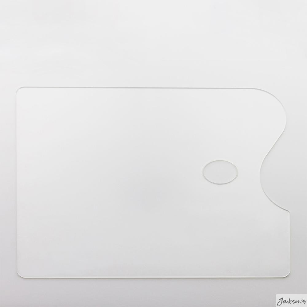 Studio Essentials Acrylic Rectangular Palette Transparent 30x40cm 3mm For Pai...