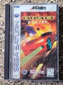 SEGA Impact Racing (Sega Saturn) Video Game Disc CIB w/ Case & Manual