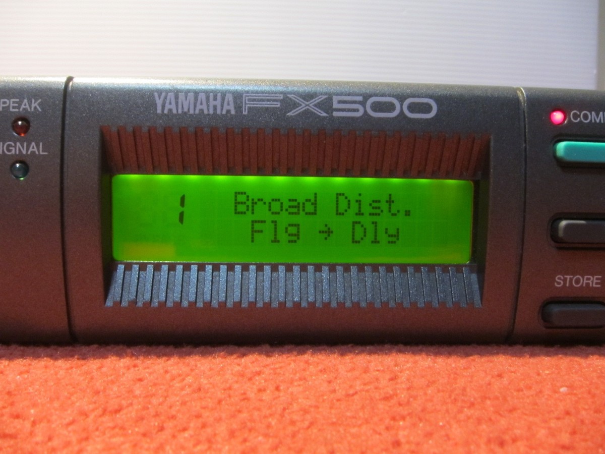 YAMAHA Guitar Effect Processor FX500 ヤマハ Yamaha FX500 – Catalinbread Effects