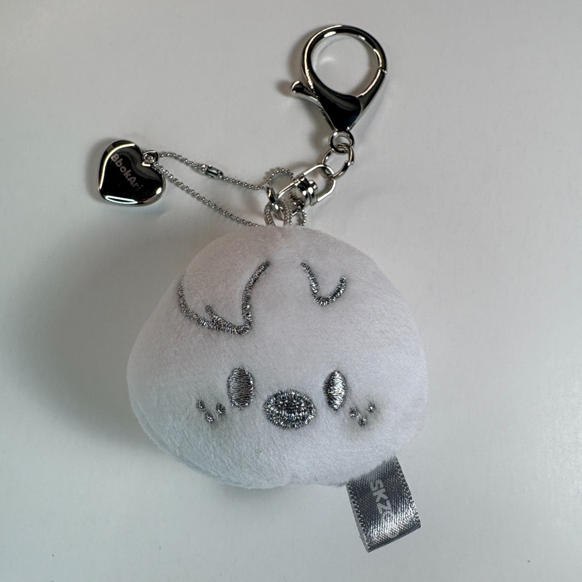 Stray Kids] FELIX - dominATE : celebrATE SKZOO FACE KEYRING SILVER