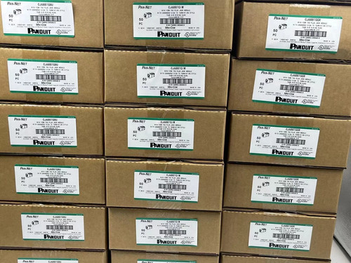 Panduit Giga TX Cat6 Network jack CJ688TGIW CJ688TGBU  CJ688TGBL Qty 50