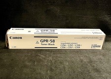 CANON GPR-58 BLACK TONER CARTRIDGE - NEW OPEN BOX