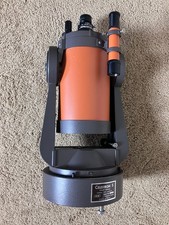 Vintage Celestron C5 Orange Tube Telescope Fork Finder Case