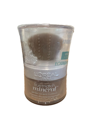 L'OREAL True Match Mineral Powder Foundation Light Ivory Sealed W1-2/458