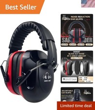 Ergonomic Ear Muffs for Complete Noise Reduction - Perfect for Shooting  Work