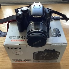 Canon EOS 450D 12.2MP Digital SLR Camera Kit with EF-S 18-55mm