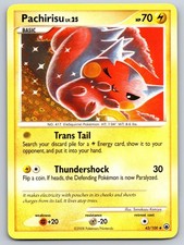 Pachirisu 43/100 Uncommon Majestic Dawn Pokemon Moderately Played