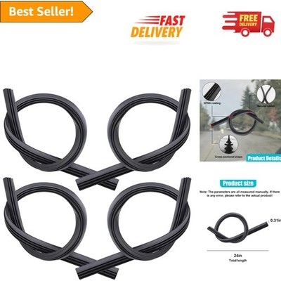 Universal 24'' Boneless Wiper Blade Refills - Ensure Clear Vision in Any Weather