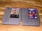 Wizards & Warriors 1 & 2 Iron Sword - Authentic NES Cartridges - TESTED!