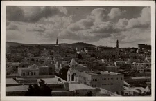 RPPC Bethlehem Palestine view vintage postcard h472