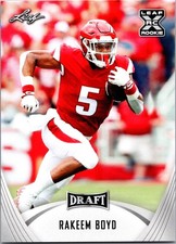2021 LEAF TRADING CARDS FOOTBALL #22 RAKEEM BOYD