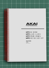 AKAI MPC ONE RETRO EDITION   Firmware v3.6 Gen 1 Guide   498 Pages   USA Made