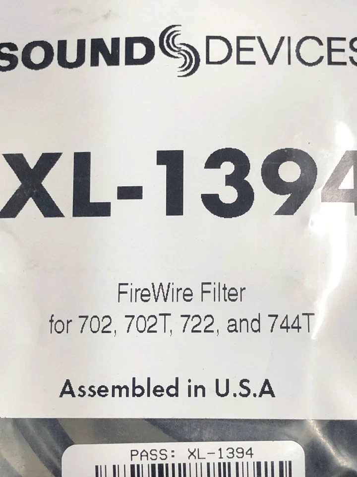 Sound Devices XL-1394 power conditioning cable for 702, 702T, 722 and 744T - Image 3 of 4