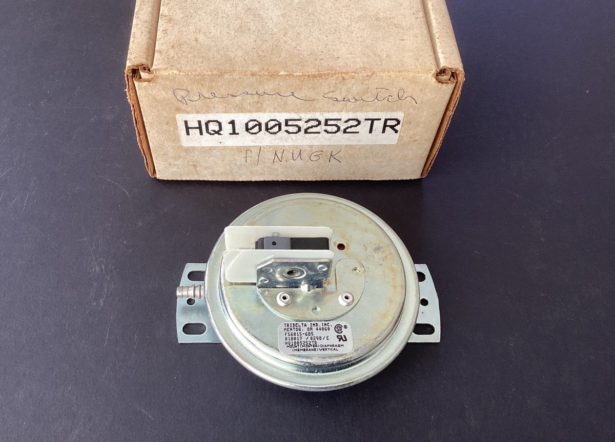 NEW IN BOX Tridelta FS6015-685 Furnace Pressure Switch HQ1005252TR