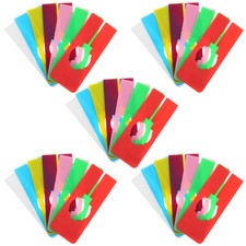 35 Pcs Rectangular Clothing Dividers Hanging Rack Closet Separator Labels