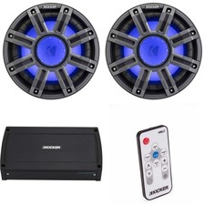 Kicker 2 51MWF104 - MWF 10-Inch Premium Marine Subwoofer free-air 4-ohm ...