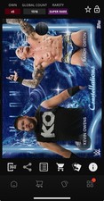 DIGITAL TOPPS WWE SLAM Kevin Owens/Randy Orton MIDNIGHT 25 SR CONSTELLATIONS