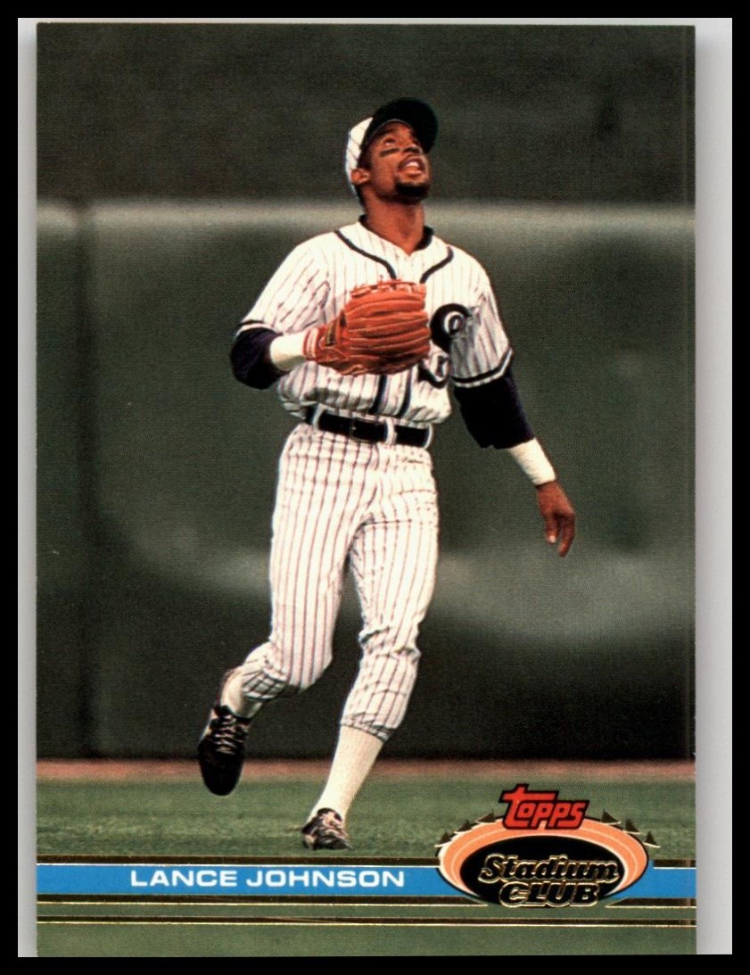 1991 Stadium Club #199 Lance Johnson