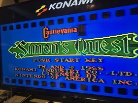 Castlevania II Simon's Quest (Nintendo NES) Cleaned Tested Working