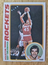 Rudy Tomjanovich | 1978-79 Topps NBA Basketball #58 Houston Rockets