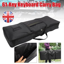 61-Key Thick Padded Electronic Piano Keyboard Bag Case Carry Bag Shoulder Case