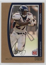 2009 Topps Unique Gold Reserve 5/25 Knowshon Moreno #170 u6m