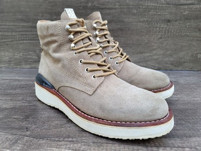 visvim Virgil Folk Gray Suede Men's Leather Boots Sz US 8.