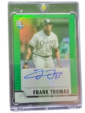 2023 Topps Big League Baseball Frank Thomas #BLA-FTH Green 01/99