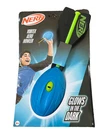 New NERF Vortex Aero Howler GLOW IN THE DARK Sports Ball Football Ages 6+ Blue